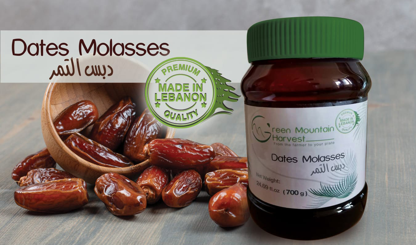 Dates Molasses in a jar